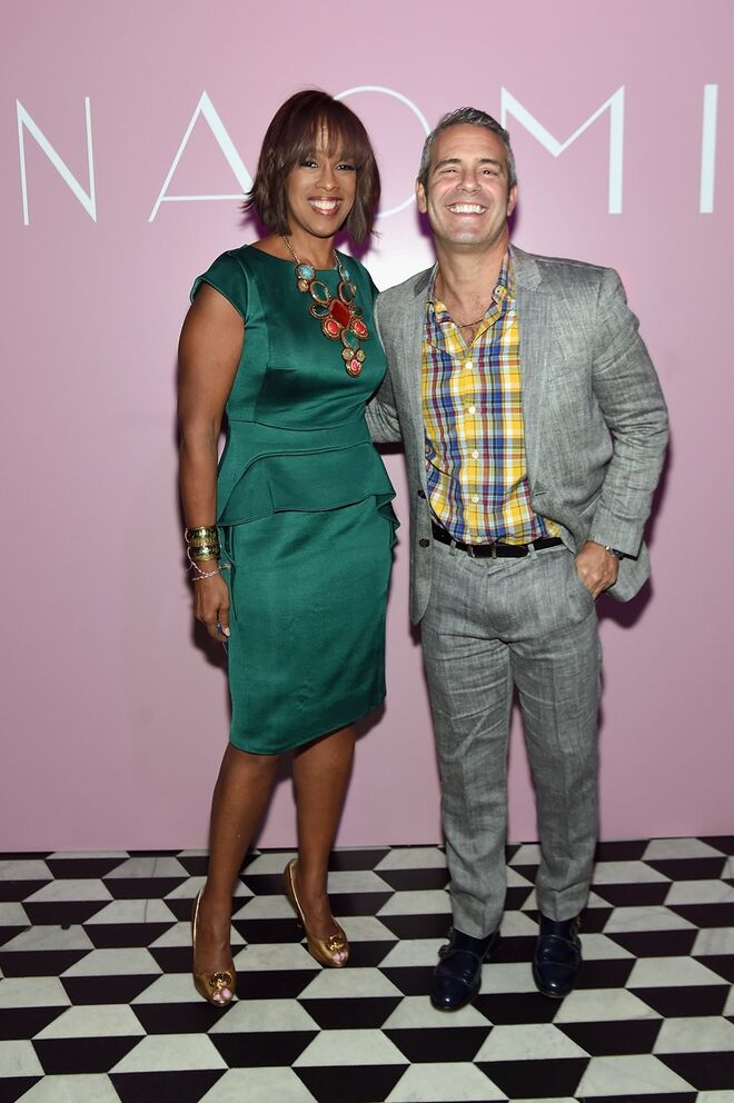 Gayle King e Andy Cohen