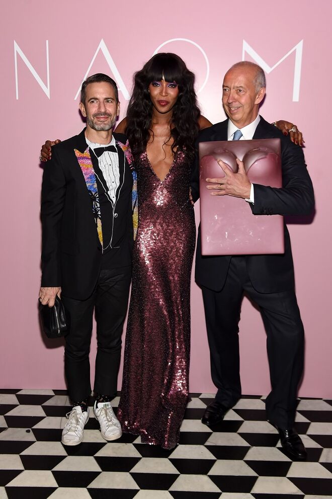 Marc Jacobs, Naomi Campbell e Benedikt Taschen