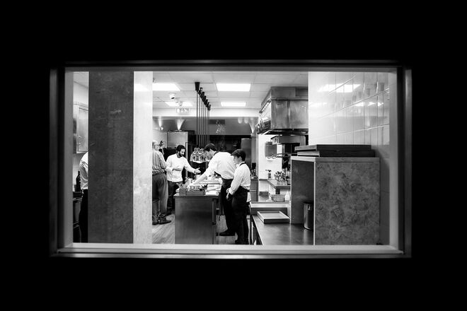 Ambiente de cozinha no Belcanto