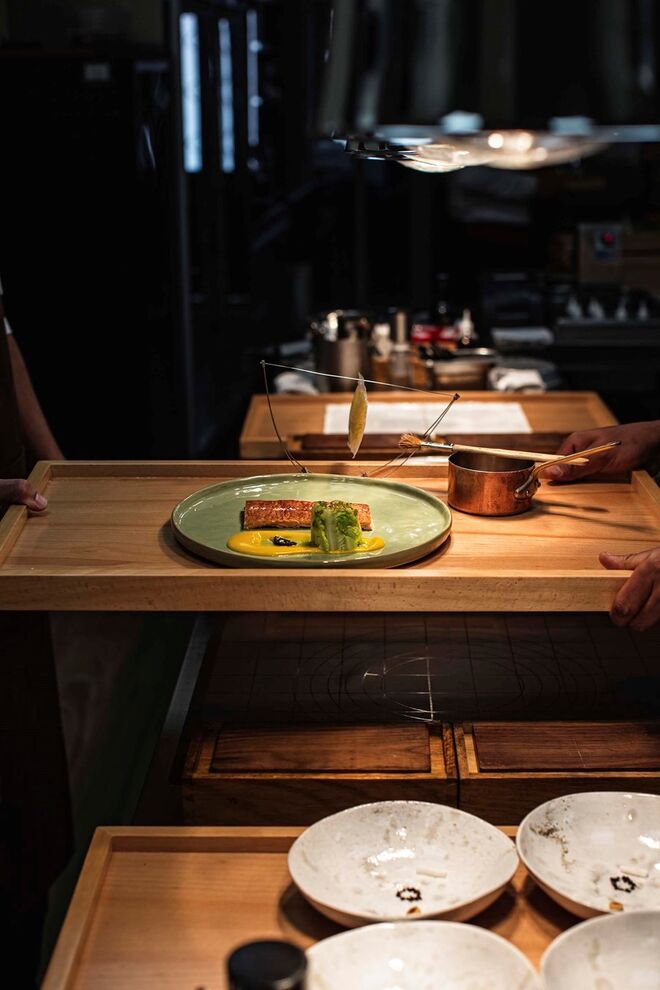 Ambiente de cozinha no Belcanto