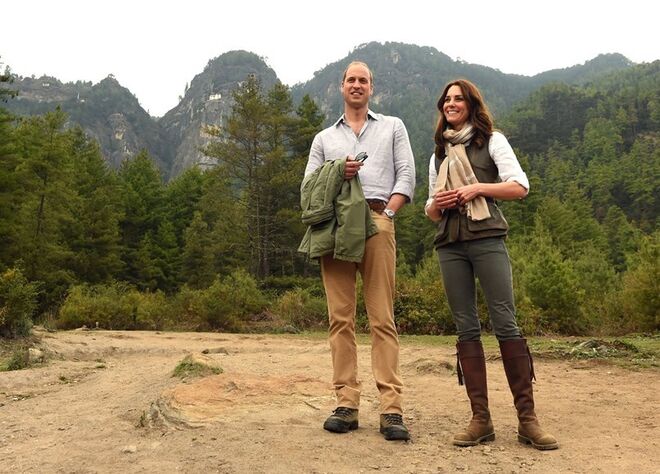 Duques de Cambridge na Índia