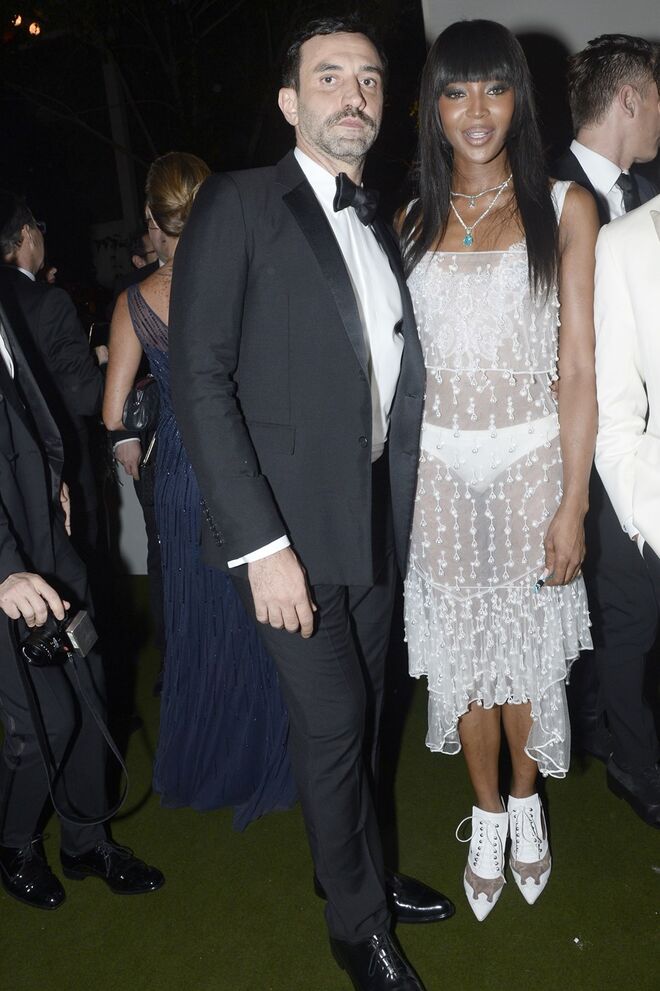 Ricardo Tisci e Naomi Campbell