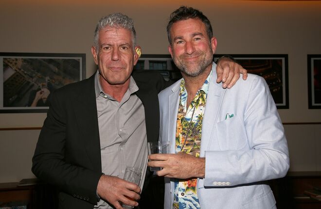 Anthony Bourdain e Ken Friedman