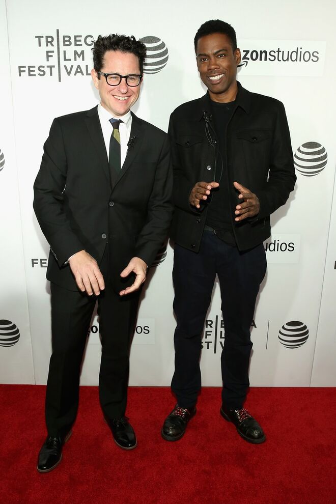 J.J. Abrams e Chris Rock