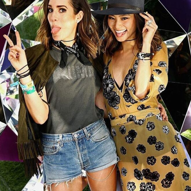 Louise Roe e Jamie Chung @louiseroe