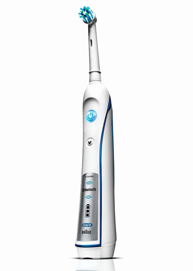 Gadgets | 1.º Lugar: Escova de dentes elétrica Oral-B Smartseries Bluetooth, Oral-B