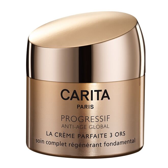 Rosto - Cuidados Quotidianos | 1.º Lugar: Progressif Anti-Age Global La Crème Parfaite 3 Ors, Carita