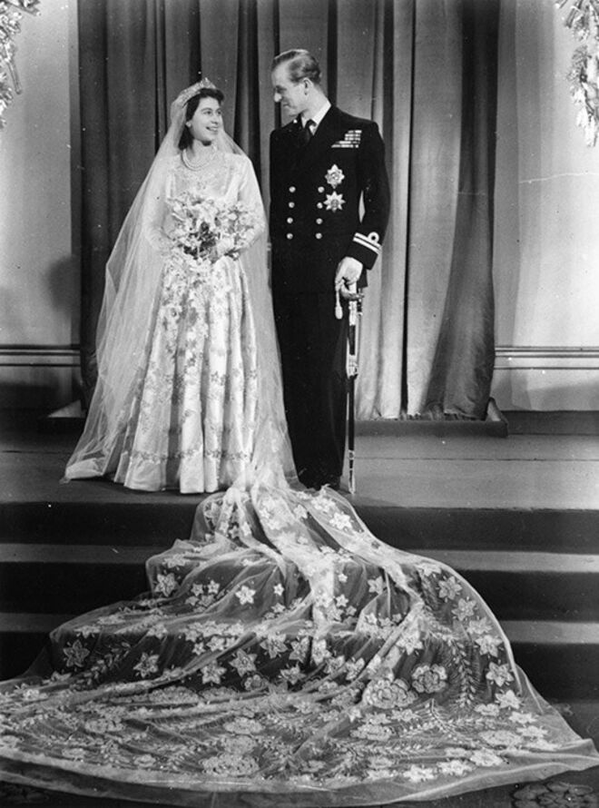 Casamento de Isabel II com o Duque de Edimburgo a 20 de novembro de 1947