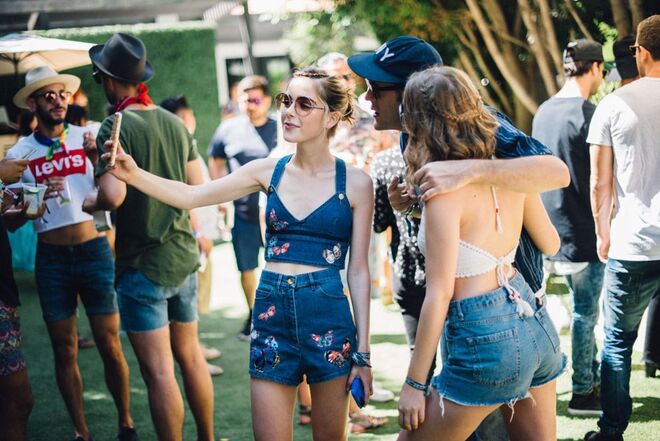 Levi's - Coachella - 2016 - Kiernan Shipka