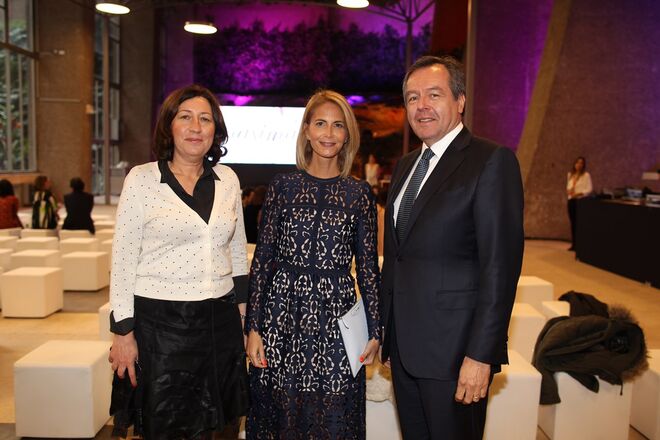 Alda Delgado, Fernanda Soares e Luís Santana
