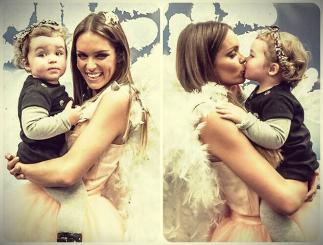 2. Diana Chaves com a filha Pilar