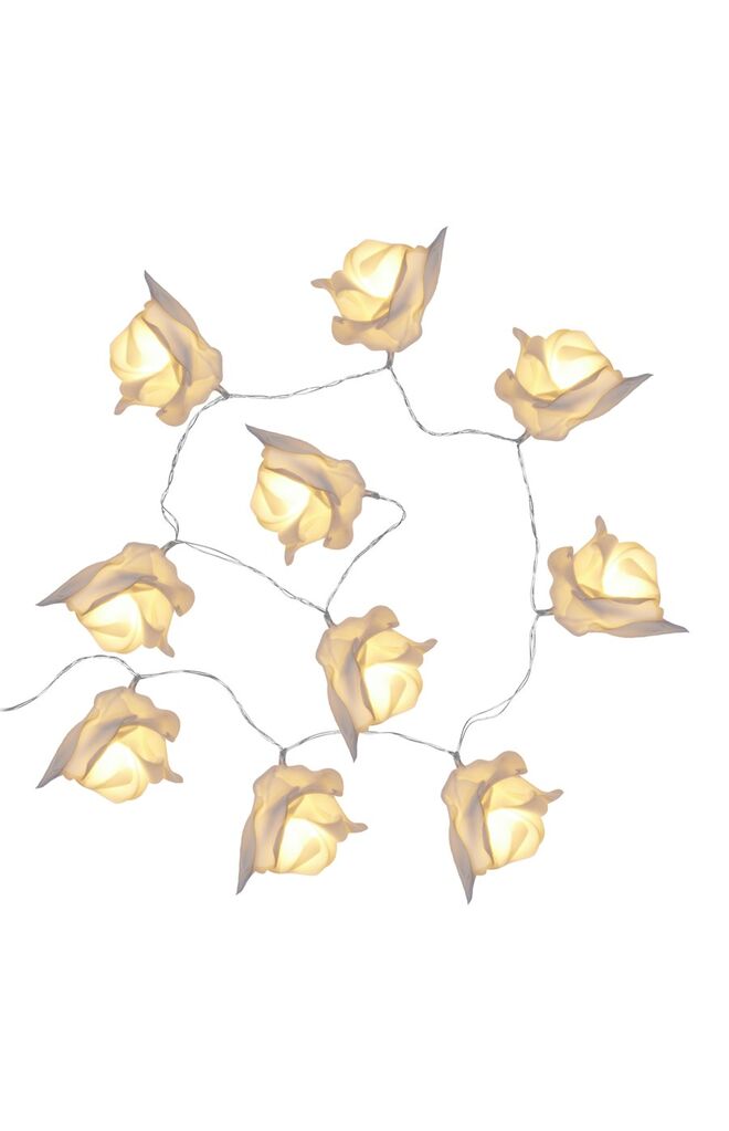 Flores luminosas para pendurar, €4