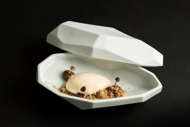 Prato confeccionado por Ljubomir Stanisic, Chef do 100 Maneiras