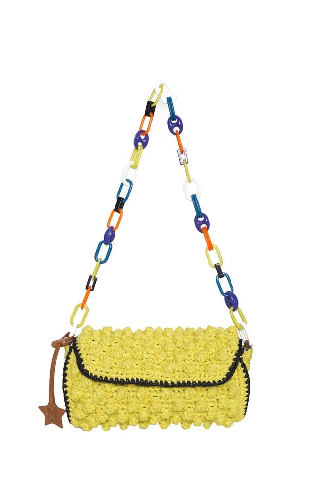 Carteira M Missoni, €398, Espace cannelle