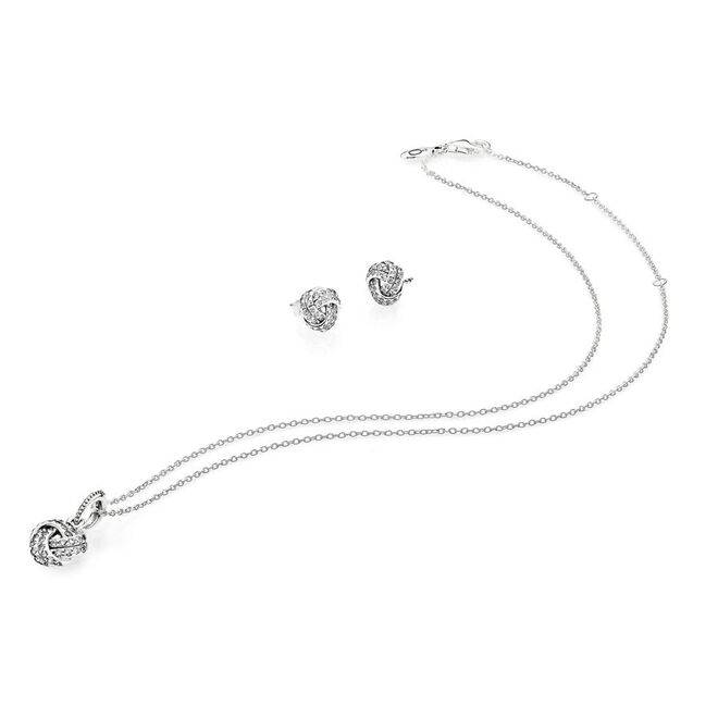 Pandora, Brincos Love Knots, 55, Pendente (sem colar) Love Knots 45€