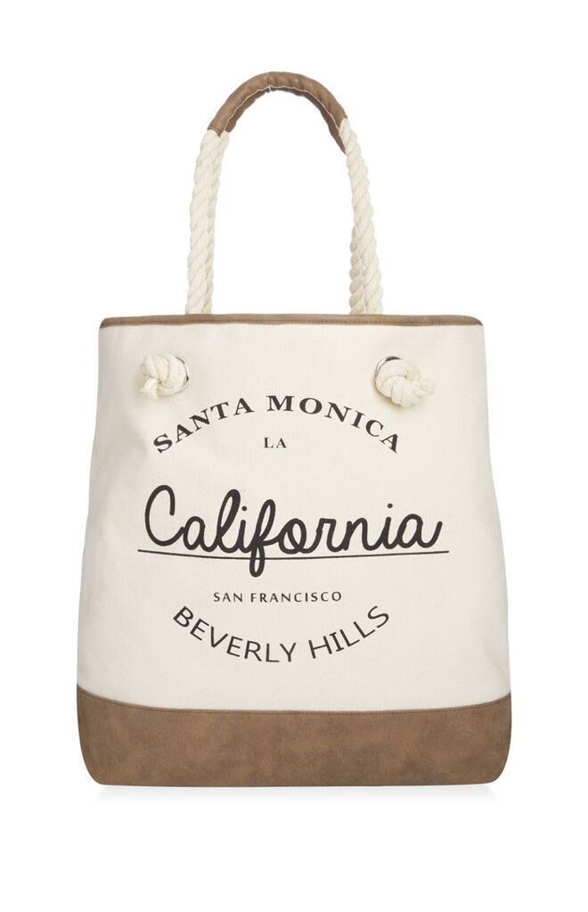 Rope Handle Shopper, €12, Primark