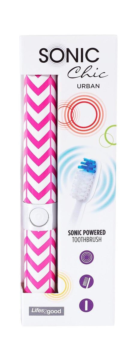 SONIC CHIC URBAN, vendida exclusivamente nas lojas de saúde e bem-estar Well’s, €14.99