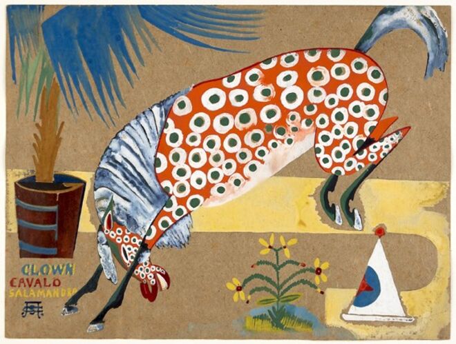 Le Prince et la Meute, 1912. Amadeo Souza-Cardoso no Grand Palais