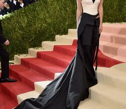 Emma Watson veste garrafas de plástico