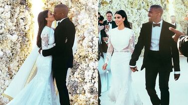 kim kardashian vestido de noiva