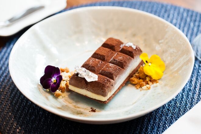 O chocolate e o azeite numa tablete