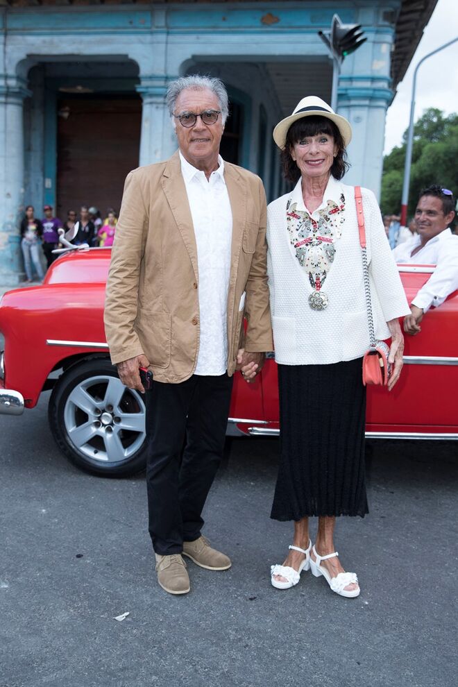 Geraldine Chaplin e Patricio Castilla de Majer