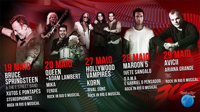 Rock in Rio Lisboa 2016, 19, 20, 27, 28 e 29 de maio | Mais aqui: www.rockinriolisboa.sapo.pt