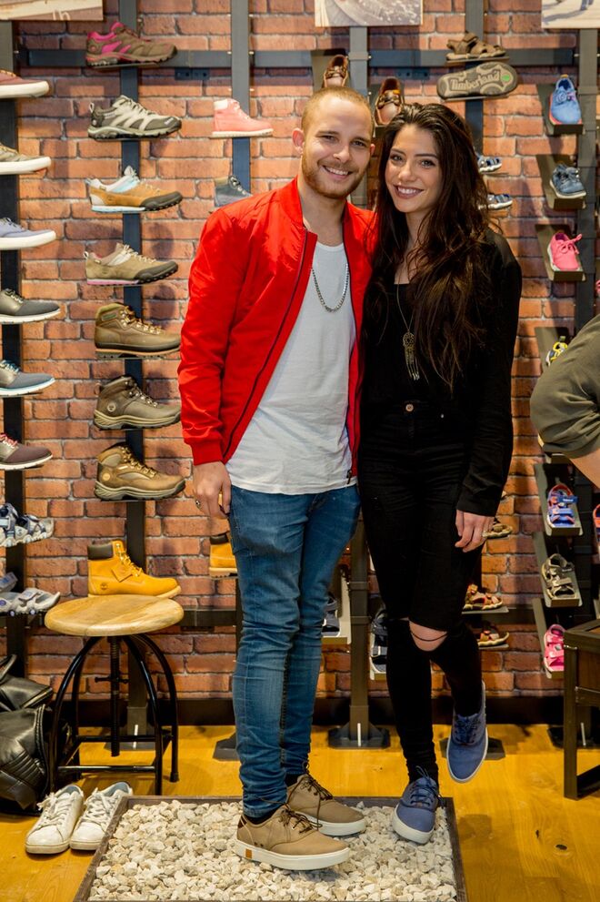 João Lamoza e Carolina Carvalho