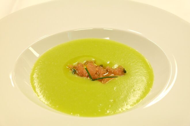 Menu Light - Creme de feijão verde