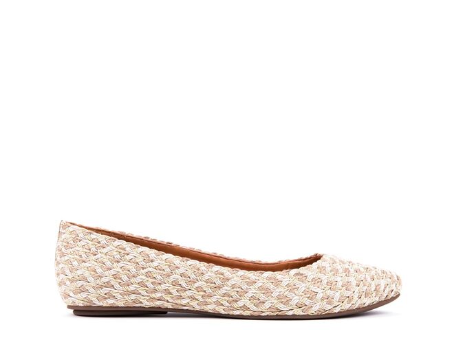 Sabrinas em ráfia branca 89.90€