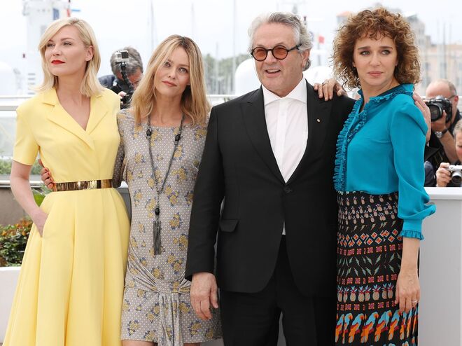 Kirsten Dunst, Vanessa Paradis, George Miller e Valeria Golino, membros do juri desta edição do festival