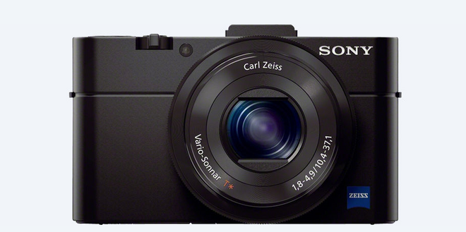 Câmara avançada com sensor tipo 1.0 RX100 II, Sony