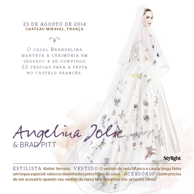 Angelina Jolie | Vestido de Atelier Versace