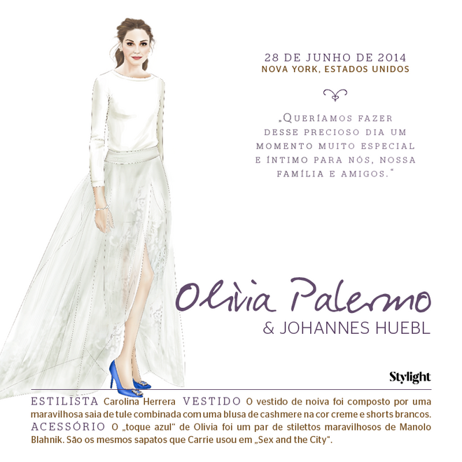 Olivia Palermo | Vestido de Carolina Herrera e sapatos de Manolo Blahnik