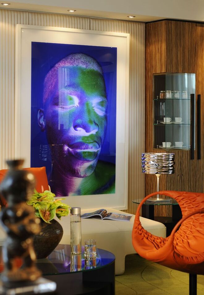 Arte contemporânea no InterContinental Düsseldorf