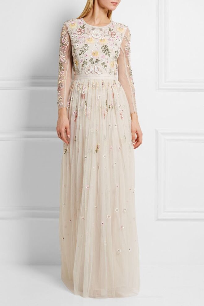 Vestido Needle & Thread, €418, netaporter.com