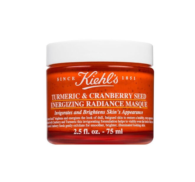 Máscara Kiehls Turmeric & Cranberry Seed Energizing Radiance Masque, devolve a luminosidade à pele, €34