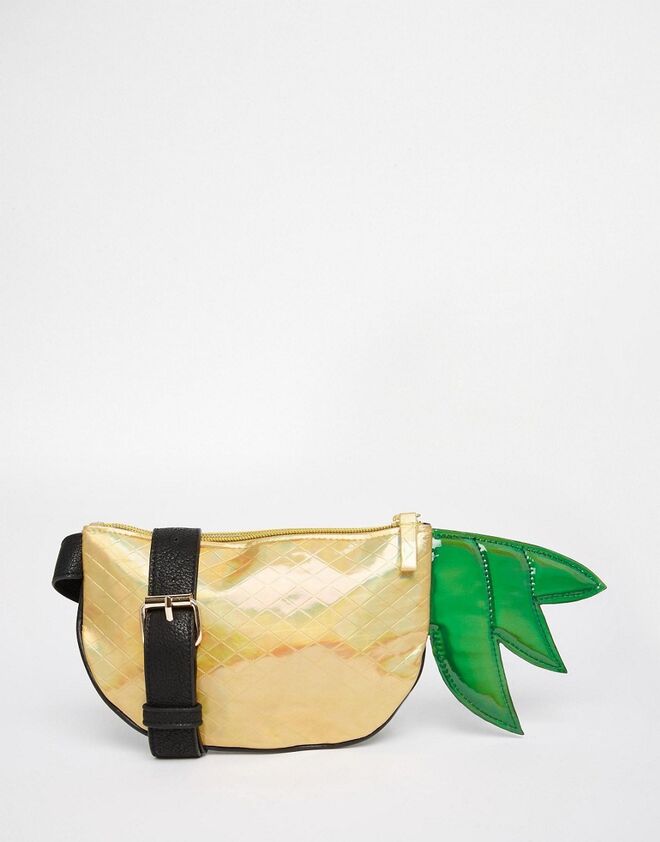 ASOS Metallic Pineapple Bum Bag €21.13