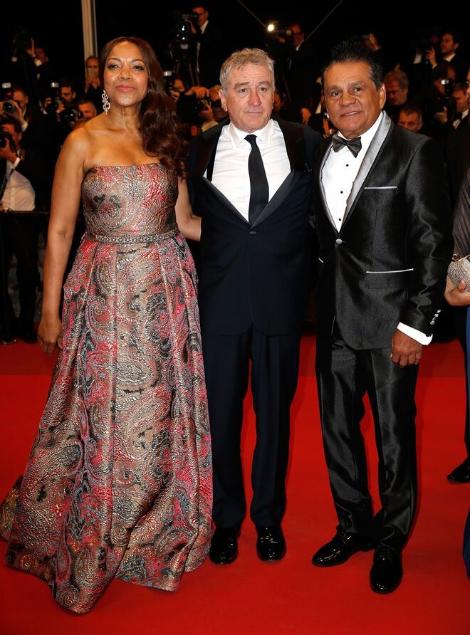 Grace Hightower, Robert De Niro e Roberto Duran
