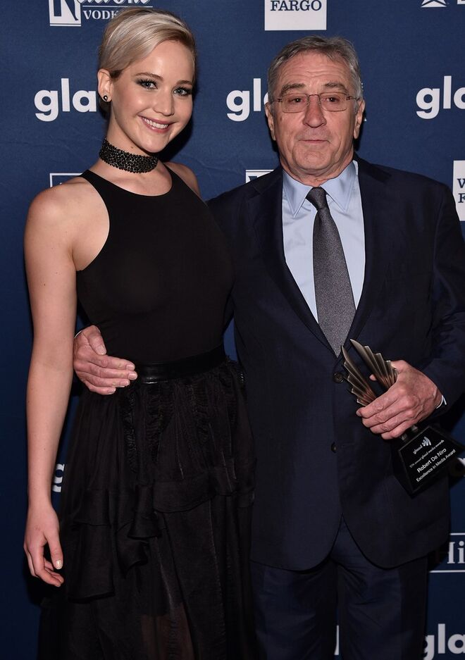 Jennifer Lawrence e Robert DeNiro