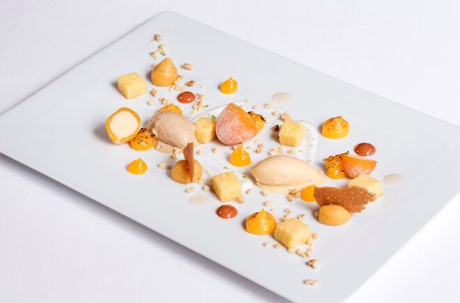 Sobremesa de Citrinos e doce de ovos, Belcanto (Chef Américo dos Santos)