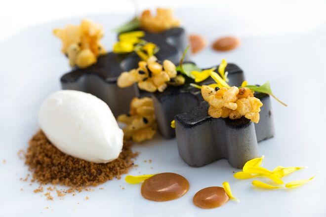 Sobremesa Puzzle de Sésamo com Caramelo