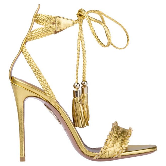 Sandálias com atilhos, Aquazzura €695