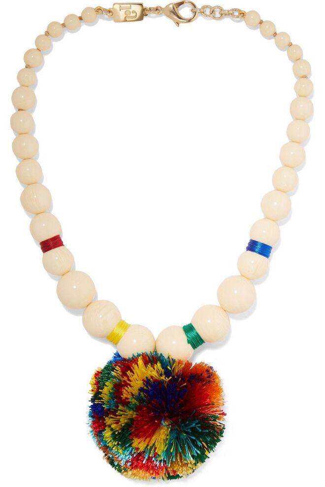 Pompons Rosantica, €297, em netaporter