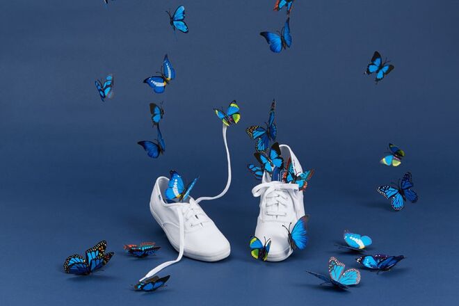 Ténis brancos, Keds