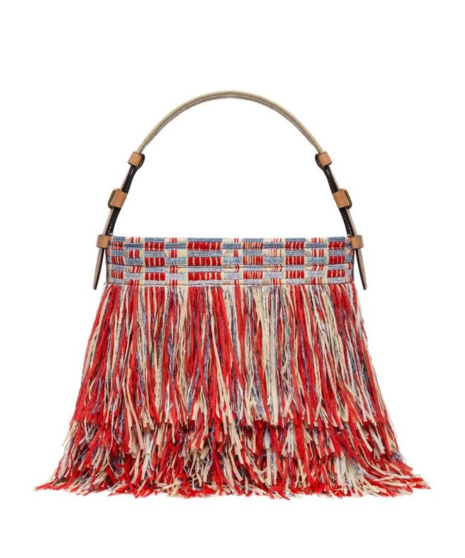 Franjas, carteira Tory Burch