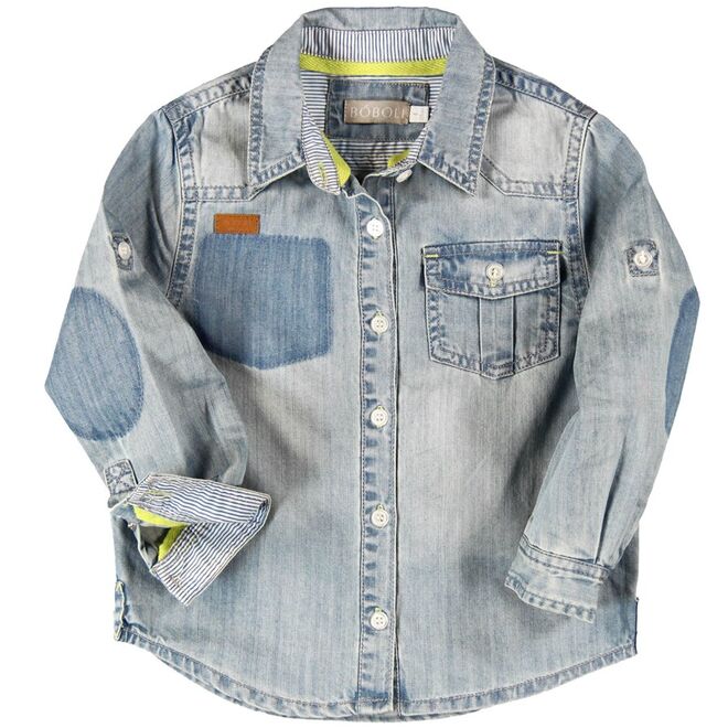 Camisa denim manga comprida Bóboli desde 29,90€