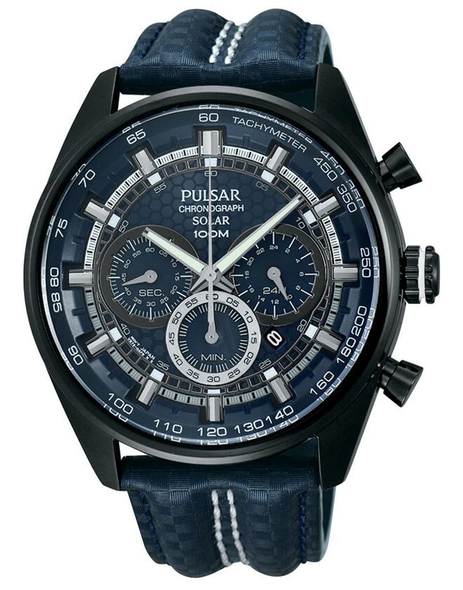 PULSAR Cronógrafo Solar M Sport Worls Rally Team, edição limitada, €229