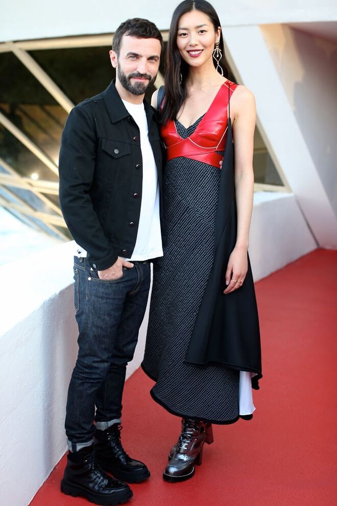 Nicolas Ghesquiere e Liu Wen