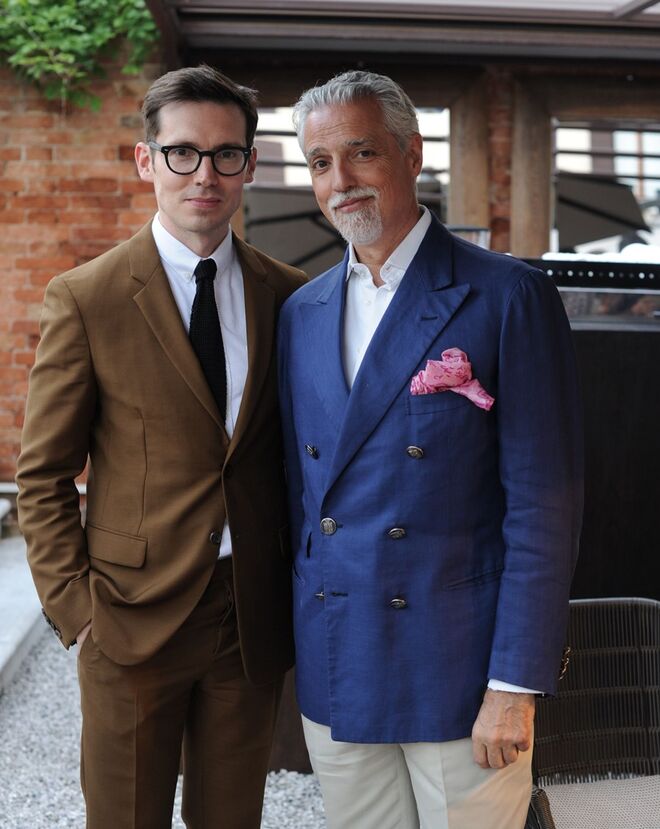 Erdem Moraliogl e Giberto Arrivabene Valenti Gonzaga